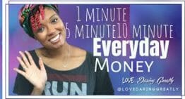1, 5, & 10 Minute Everyday Money Routine | Simple Ways to Master Money