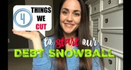 What We Cut From the Budget in Order to Start Our Debt Snowball