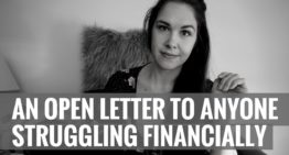 An Open Letter to Those Struggling Financially