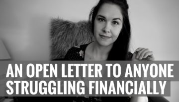 An Open Letter to Those Struggling Financially